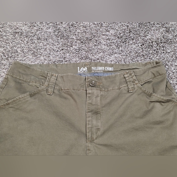 Lee Platinum Lable Tailored Straight Leg Chino Pants Size 8M - Picture 4 of 7